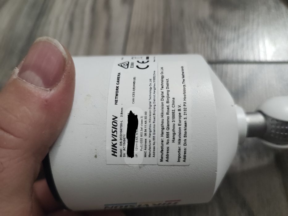 Kamera IP Hikvision stan idealny, nie używana