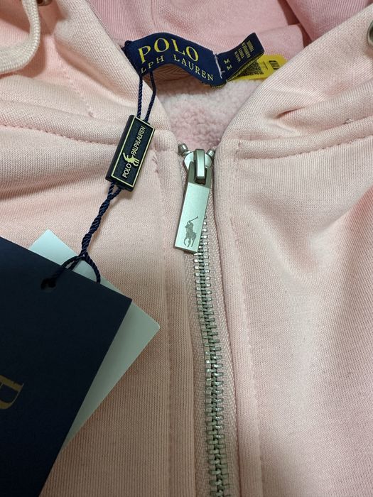 Зип худи Polo Ralph Lauren / зіп худи рожевого кольору|
