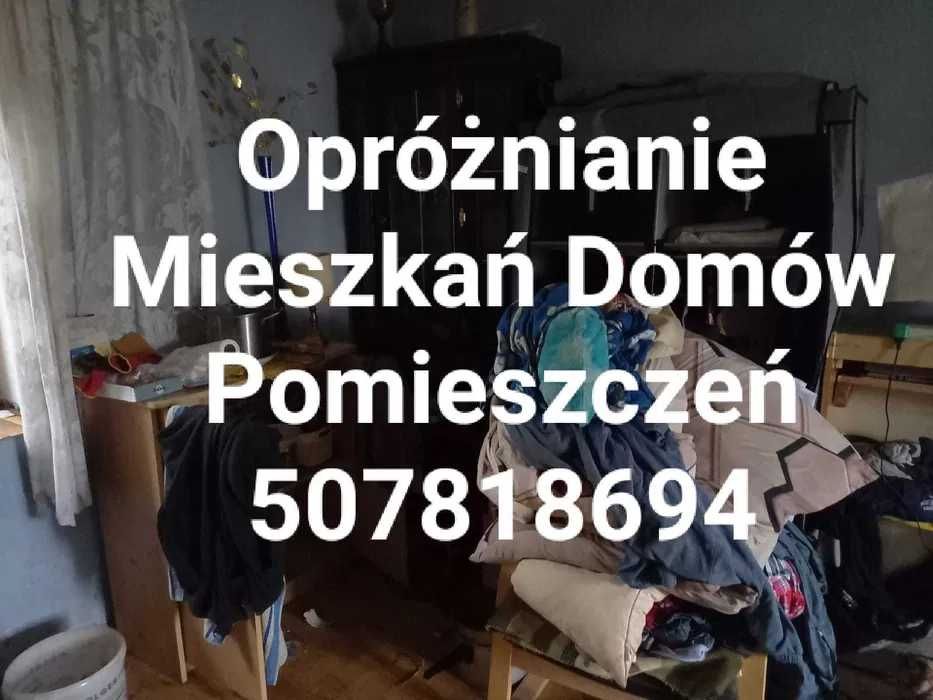 Opróżnianie Zagraconych Pomieszczeń Mieszkań Domów Namysłów