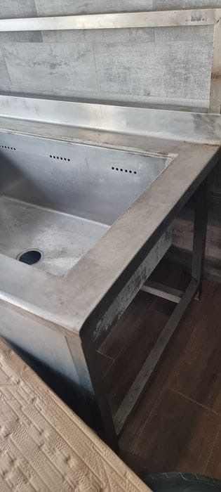 Cuba em inox restauraçao