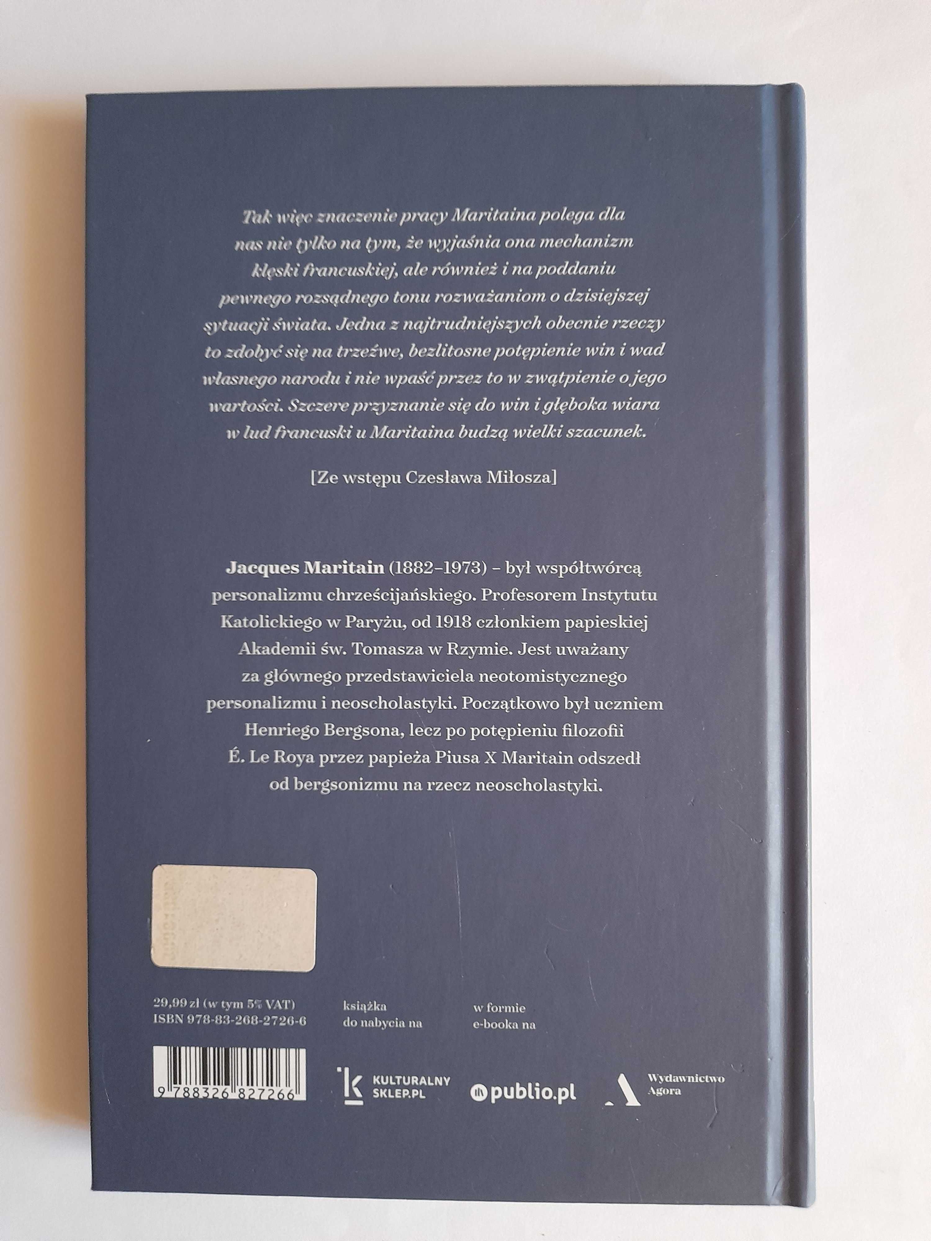 DROGAMI KLĘSKI - Jacques Maritain