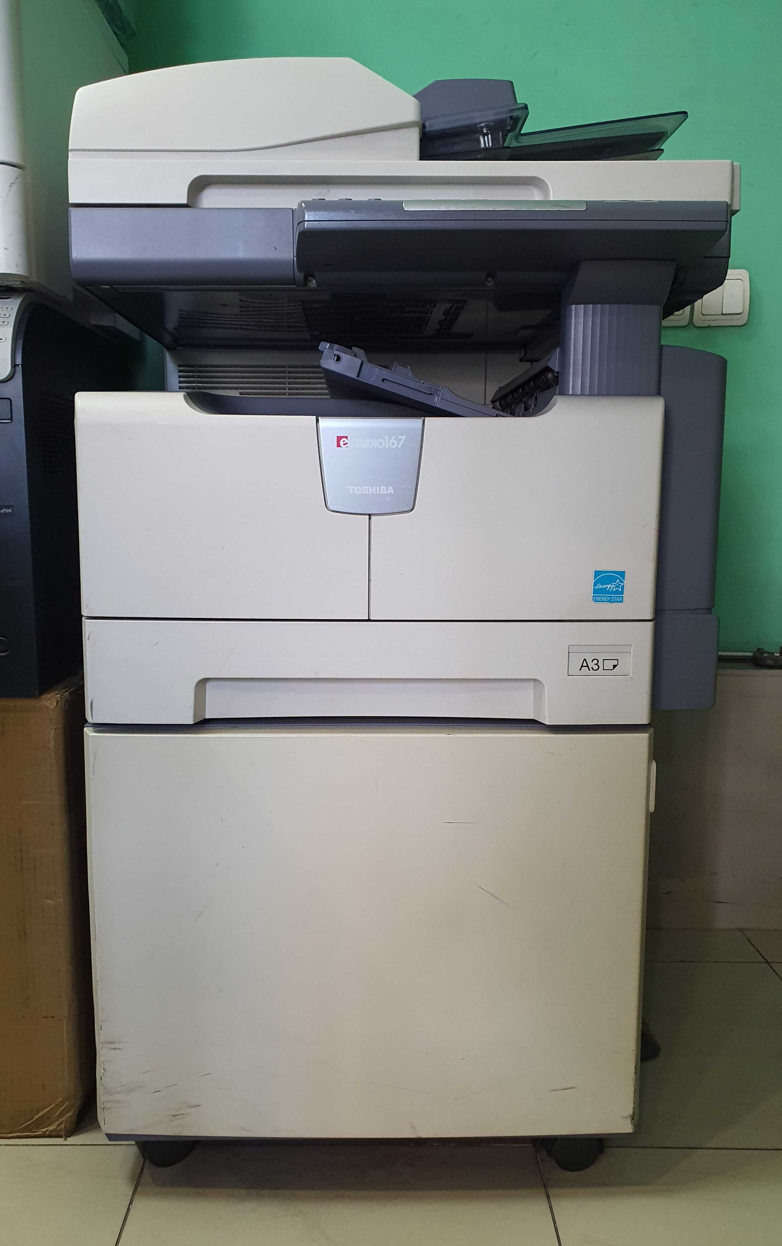БФП Toshiba e-Studio 167, сканер/принтер/копір, А3 + ДОНОР