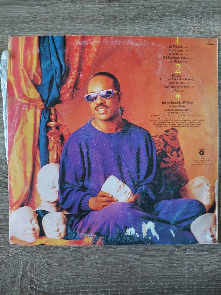 Stevie Wonder characters płyta winylowa winyl