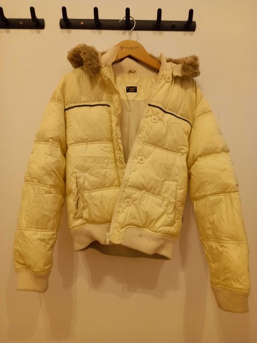 Super Kurtka Kamizelka Lee XL ŻÓŁTA Damska