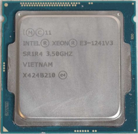 Процессор Xeon E3-1241 v3 3.5GHz 8Mb Intel 1150 SR1R4 | Гарантия 1 Год