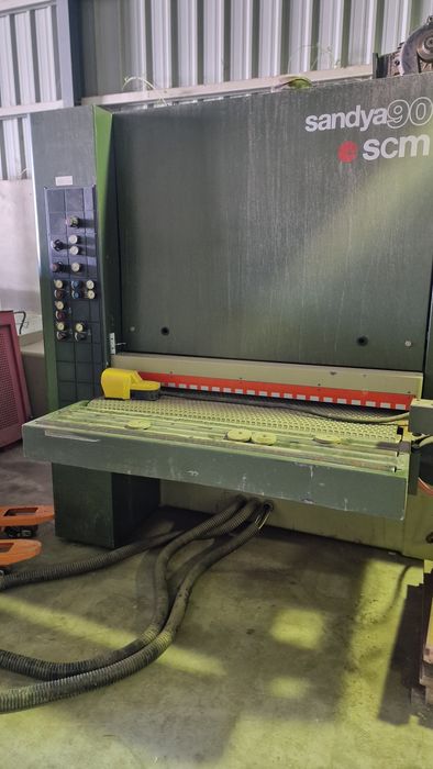 Lixadeira calibradora de acabamentos com banda transversal maquinas de