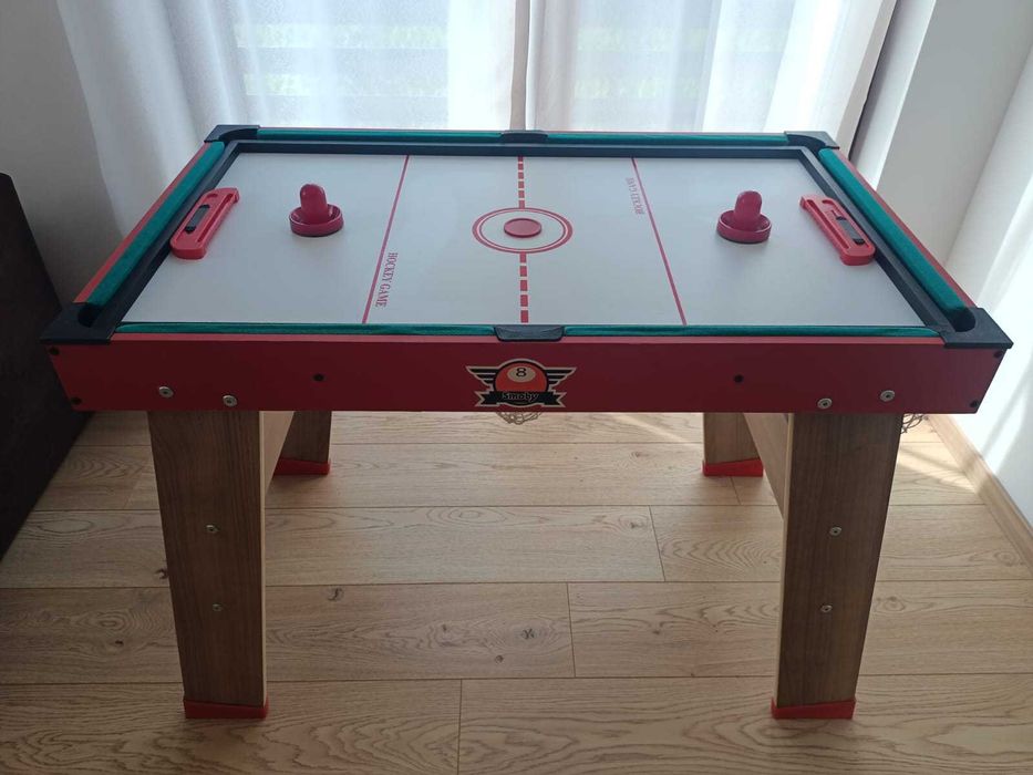 Piłkarzyki, bilard, ping pong, cymbergaj ( stół 4w1) SMOBY