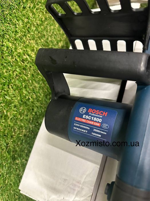 Электрическая цепная пила Bosch ESC1800 шина 30 см 1.8 кВт Электропила