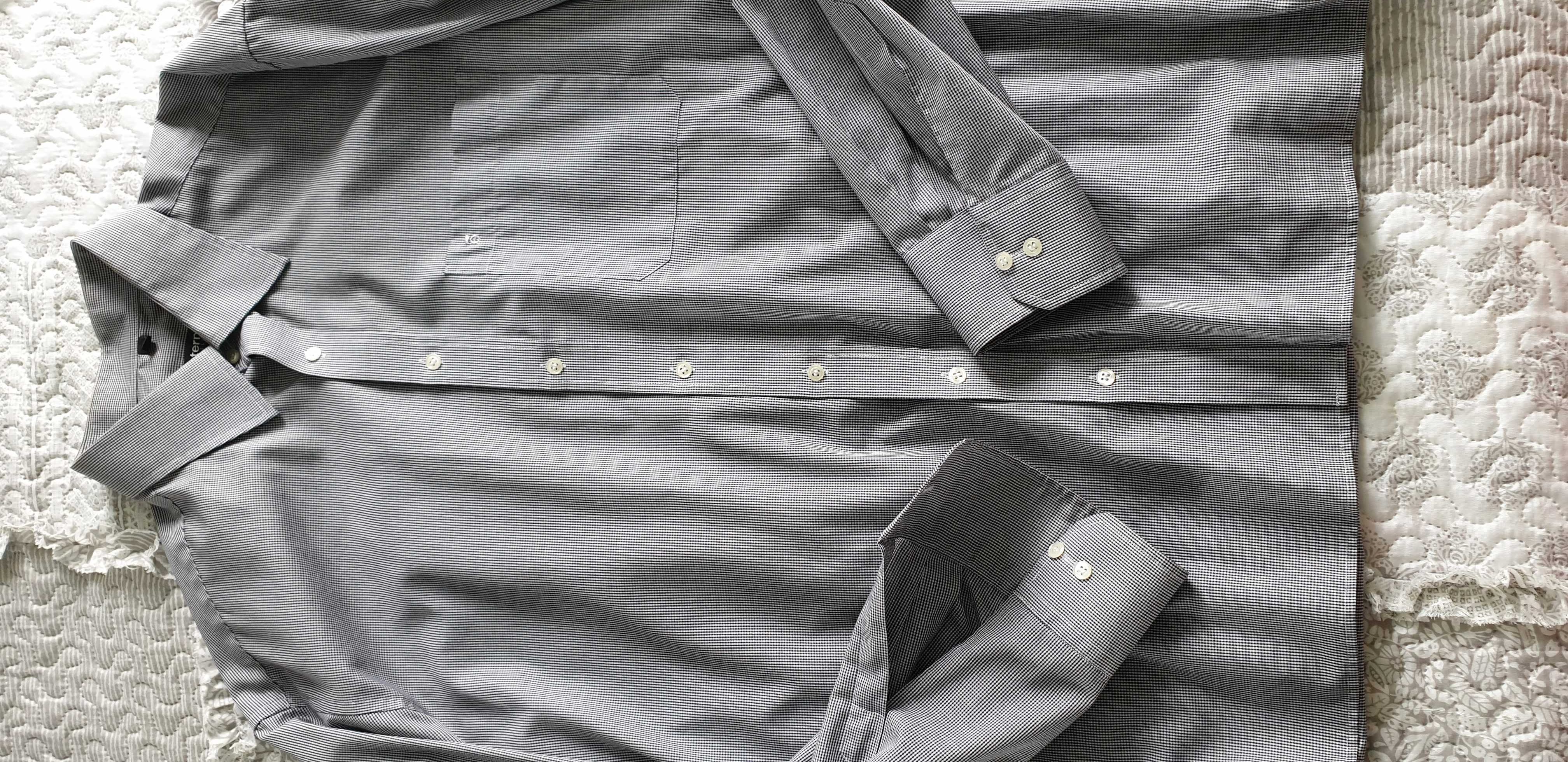 Eterna Excellent. Non-Iron. XL/XXL. Kołnierzyk 44.