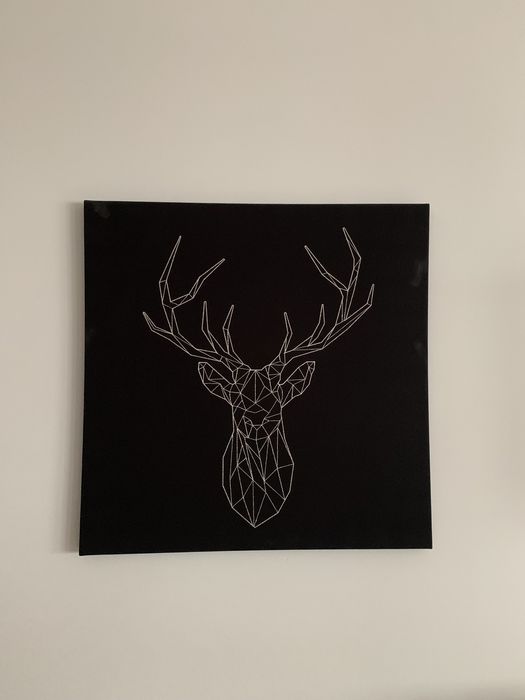 Tela Alce Preto IKEA