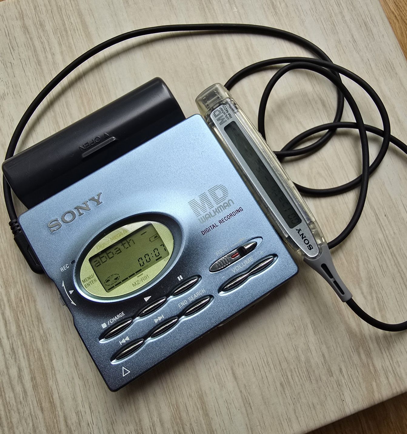 Odtwarzacz minidisc Sony MZ-R91 MD Walkman