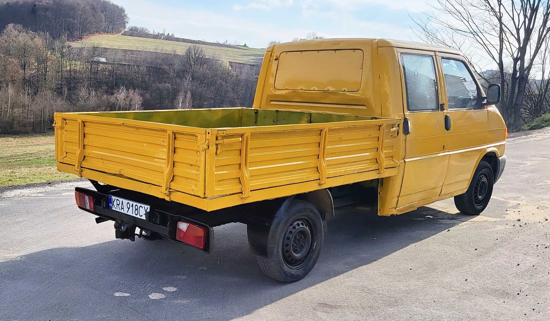 Volkswagen Transporter T4 Doka 1,9 TD 6 osobowy brygadówka