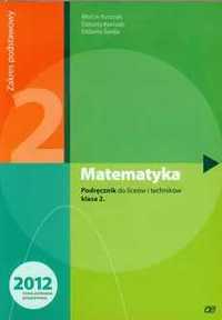 Matematyka 2 Podręcznik Zakres podstawowy