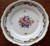 Porcelana Limoges, prato pintado à mão - NOVO