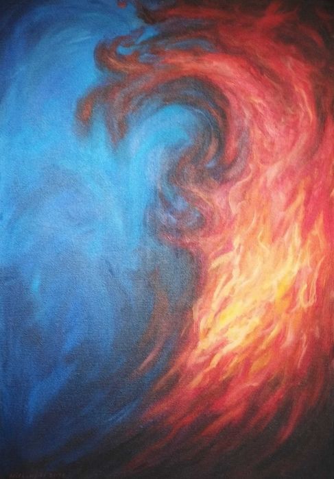 Wojciech Adam Witkowski (ur. 1971), Ogień i Woda, 2016