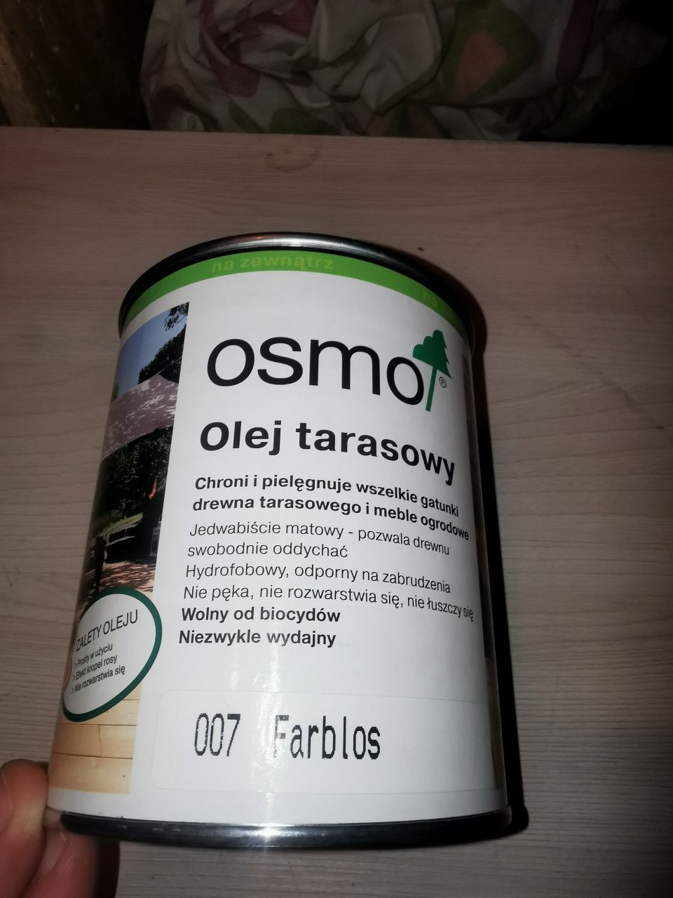 Osmo Olej do tarasów 0,75l TEAK 007