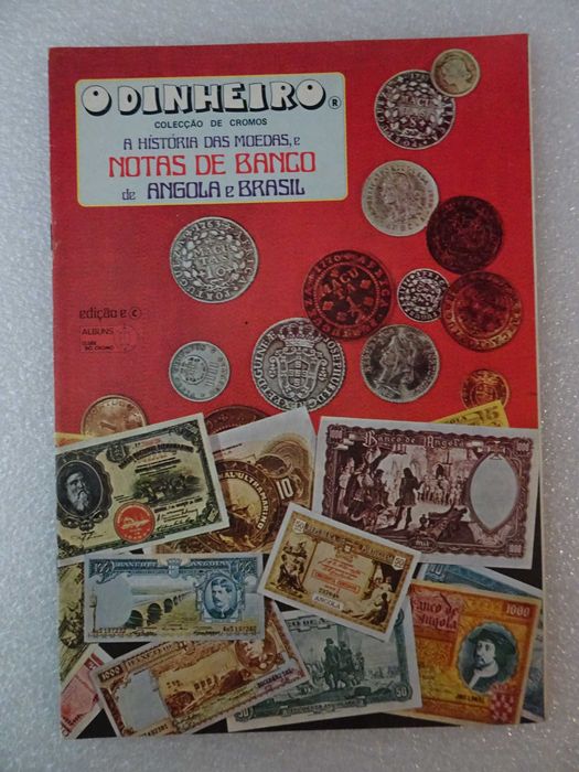 Caderneta de cromos vazia - Clube do Cromo - O Dinheiro