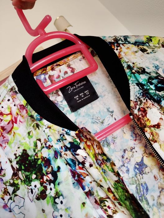 Casaco floral multicolor Zara Trafaluc