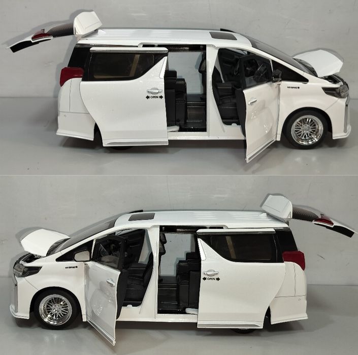 Toyota ALPHARD Executive Lounge модель 1:18 автоматические двери Звук