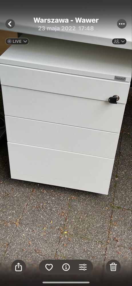 Kontenerek podbiurkowy Maro