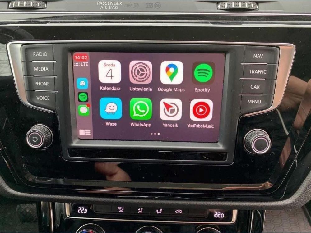 Aktywacja Apple carplay i Android Auto Audi Volkswagen Seat Skoda