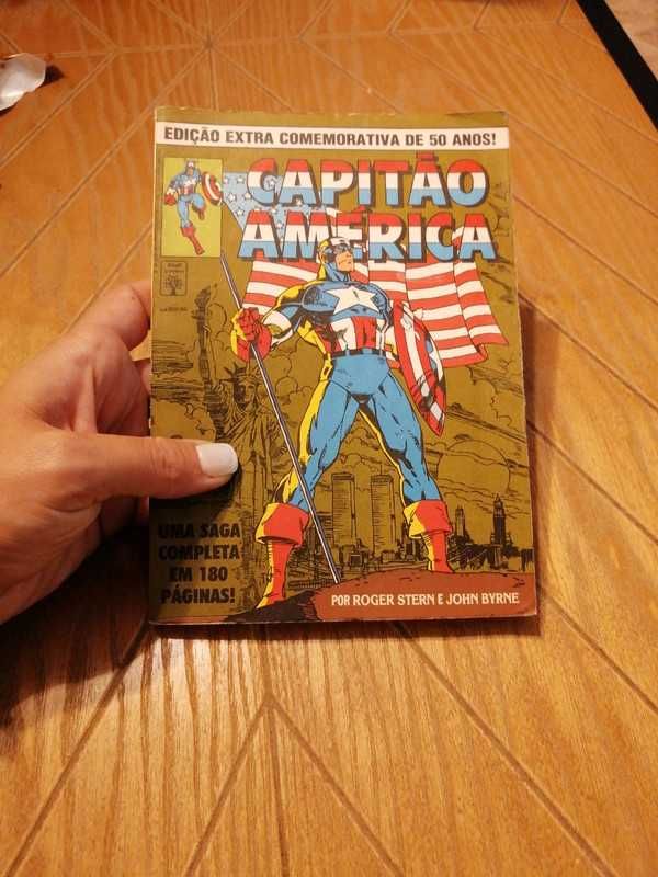 Banda desenhada edição extra Capitão América