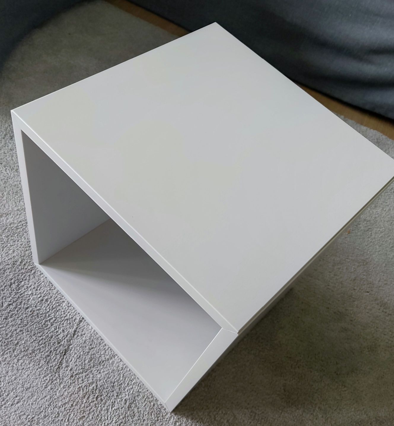 Stan idealny Półka Ikea Eket 35x35x35 jasnoszary z szyną montażową