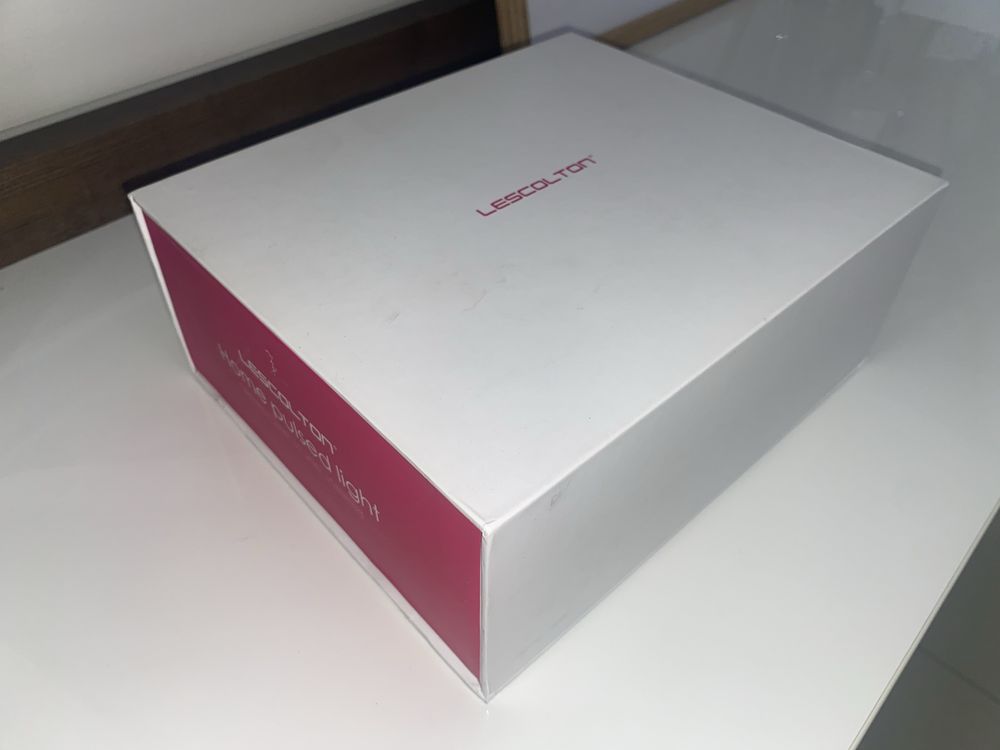 Depilator laserowy Lescolton T009i duży zestaw