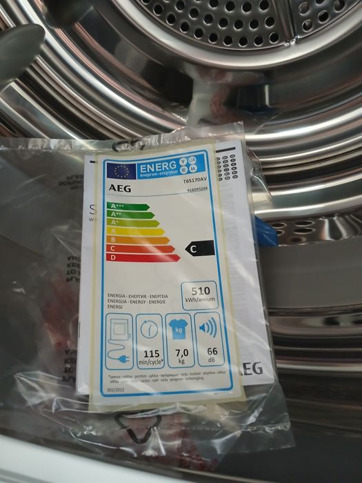 Нова сушильна машина AEG 7кг з Німеччини