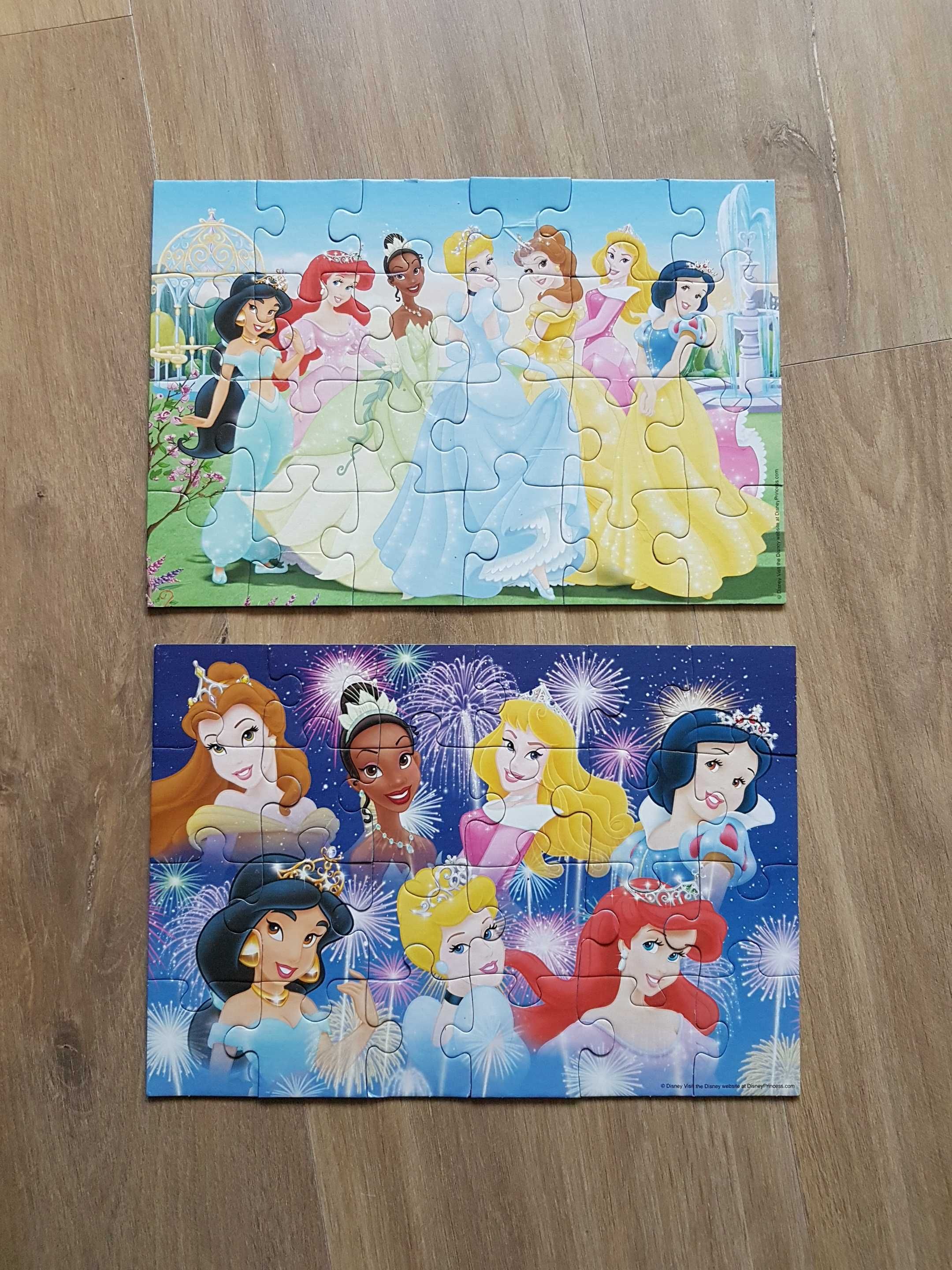 Puzzle Ravensburger Disney Princess Księżniczki 2x20 2x24 ele. wiek 4+