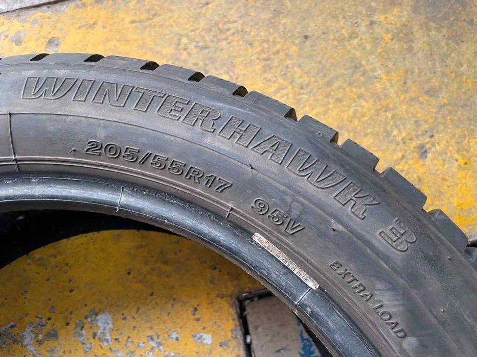 205/55 R17 Firestone WinterHawk 3 2шт зимня
 4шт зимня