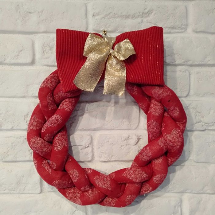 Wianek świąteczny handmade