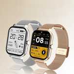 Dzień Matki - Złoty Zegarek SmartWatch + pasek silikonowy Gratis