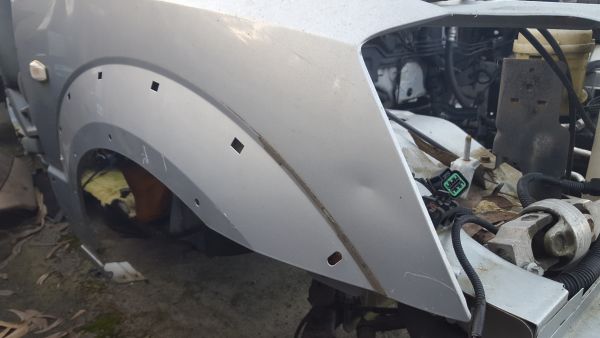 Guarda-lamas direito KIA Sorento I (JC)