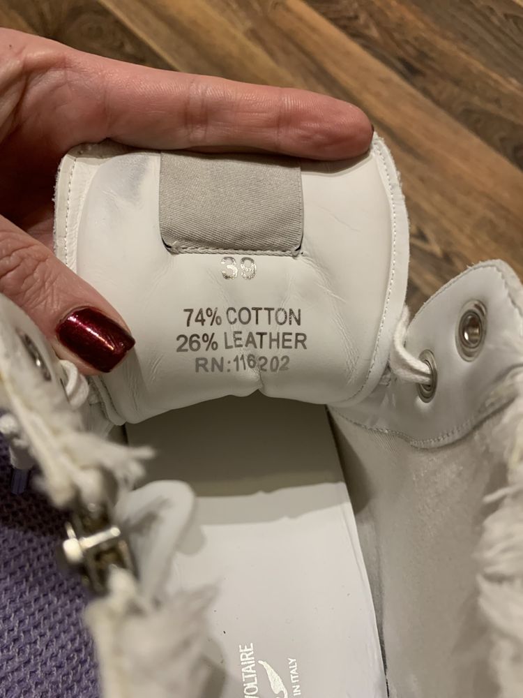 Zadig&Voltaire нові кеди 39 р