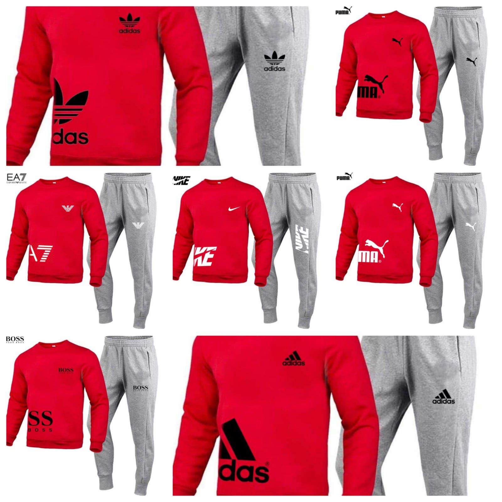 Komplety dresy męskie z logo Boss Ck Adidas kolory M-XXL!!!