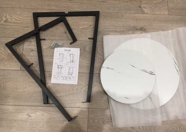 Mesa de Canto de Armazenamento Versátil - Madeira & Metal 40 x 55 cm