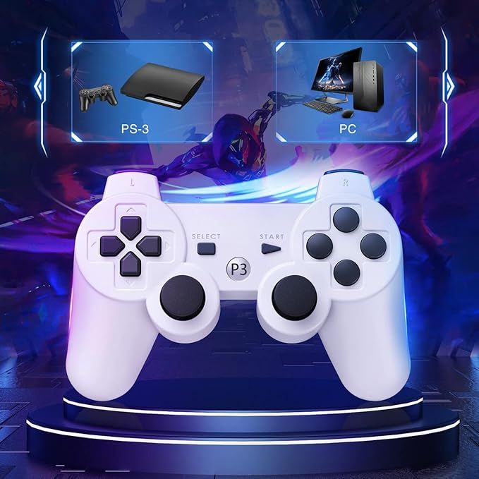 Bezprzewodowy kontroler Powerextra PS3 - zestaw 2 sztuk