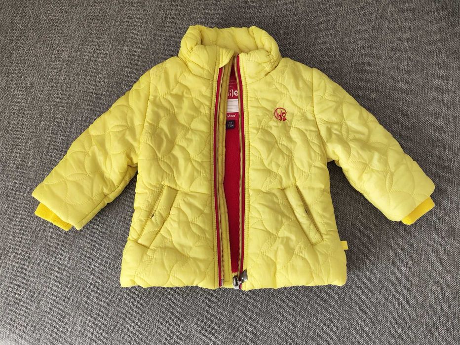 Zimowa paka ubrań rozm.74 dziewczynka