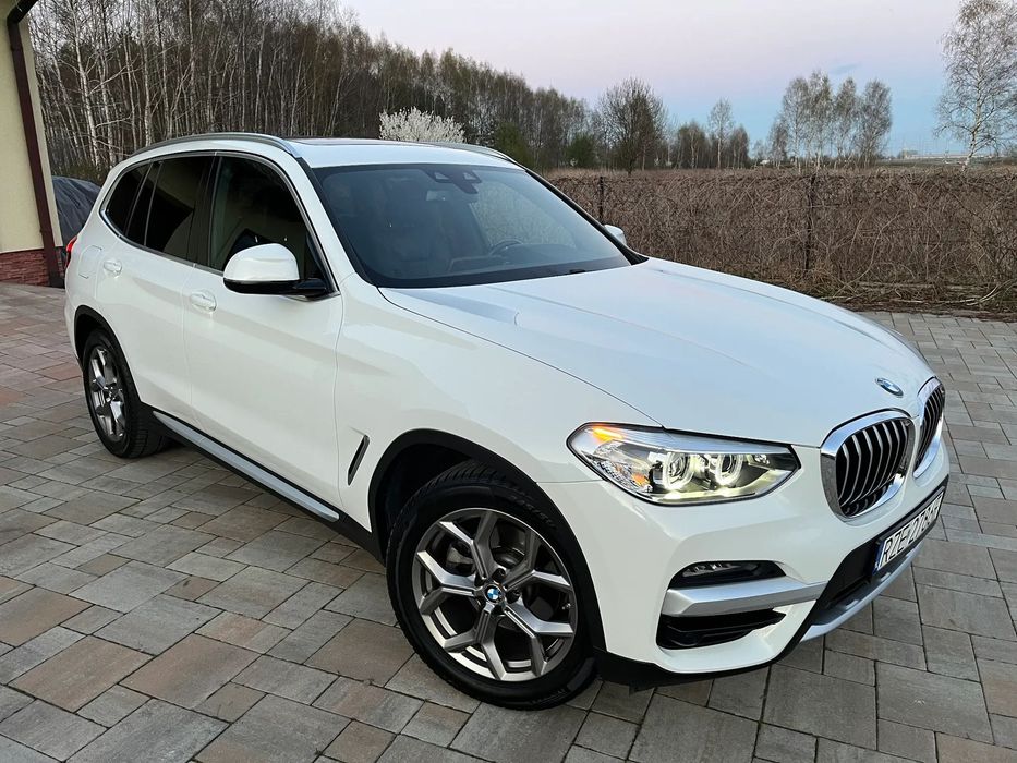 BMW X3 PIĘKNE 100% Bezwypadkowe BMW X3 xDrive30i 2.0 TwinPowerTurbo 252KM Aut