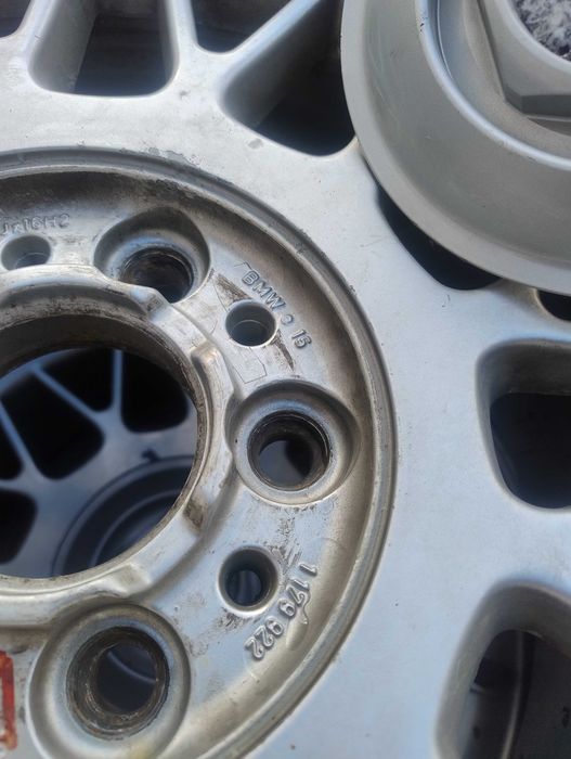 felgi aluminiowe BMW 15 zamiana zamienię/touran alu