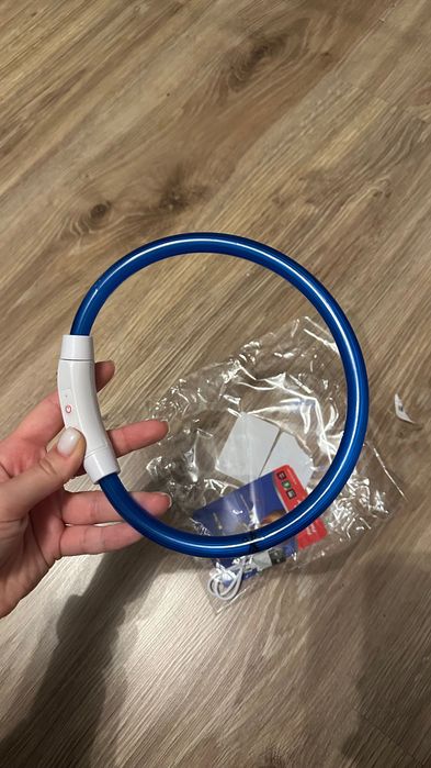 obroża świecąca dla psa