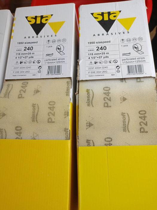 Papier do szlifowania na gąbce