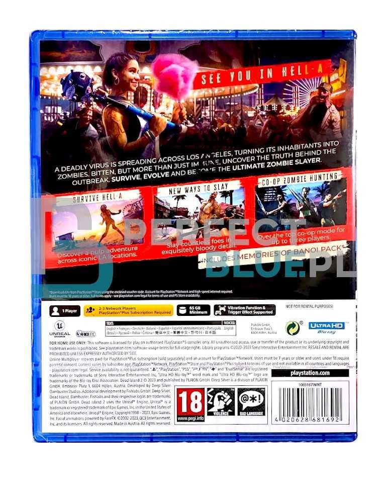 Dead Island 2 Day One Edition / Gra PS5 / Napisy PL / Metro Służew