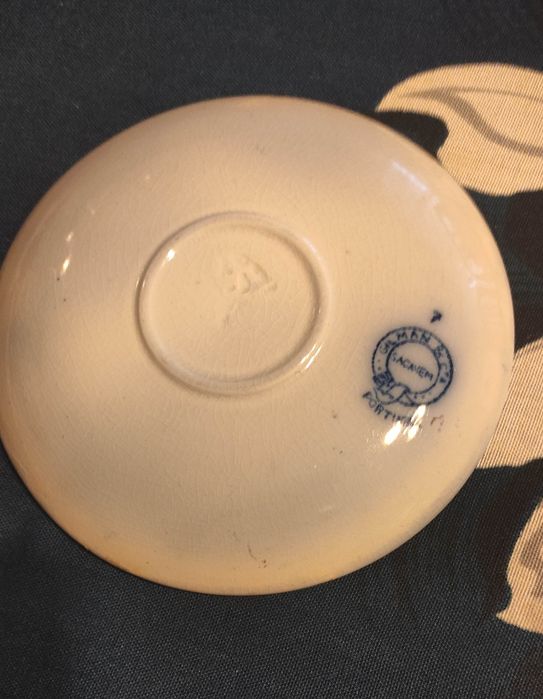 Conjunto de chávenas e pires 1 café e 1 chá Gilman Sacavém Portugal