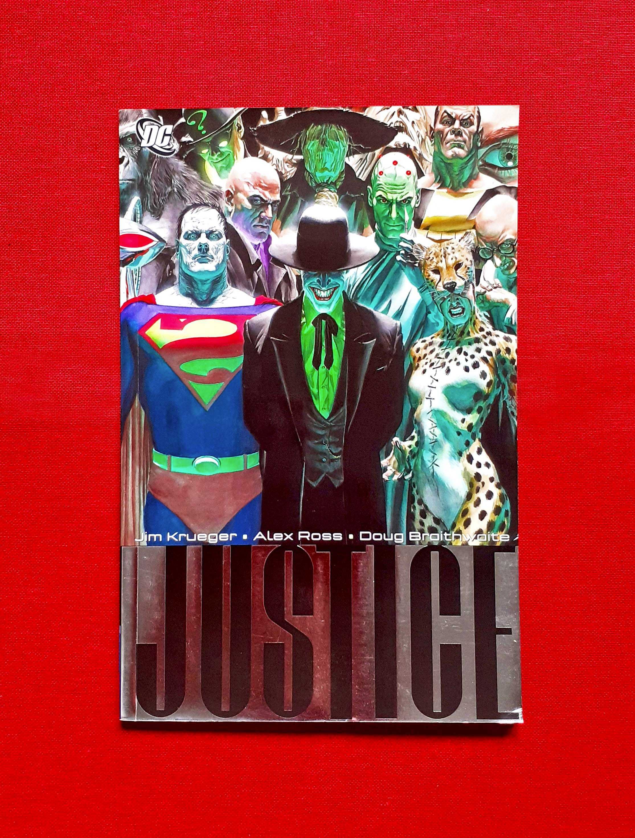 Justice (série completa) - Jim Krueger; Alex Ross;  Doug Braithwaite