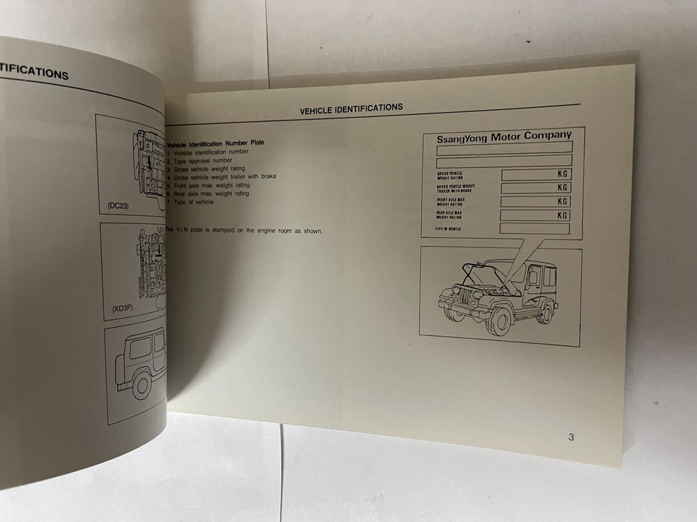 Korando manual instrucoes