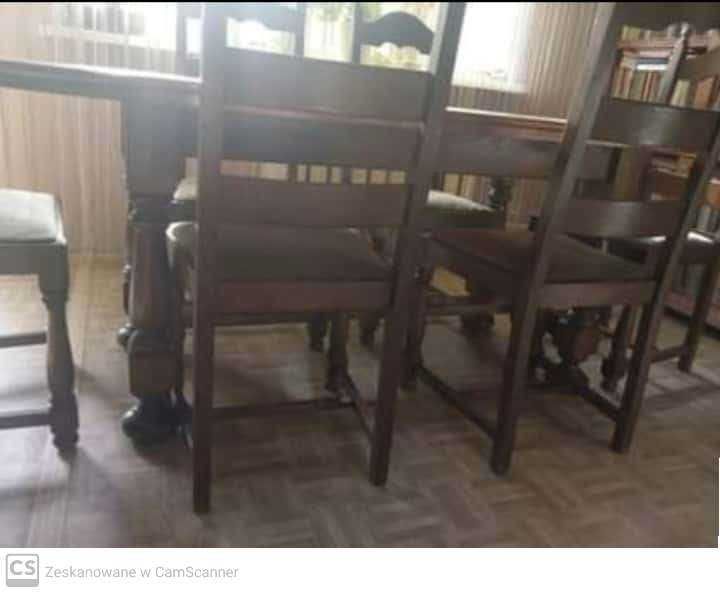 Sprzedam  stół i 6 krzeseł