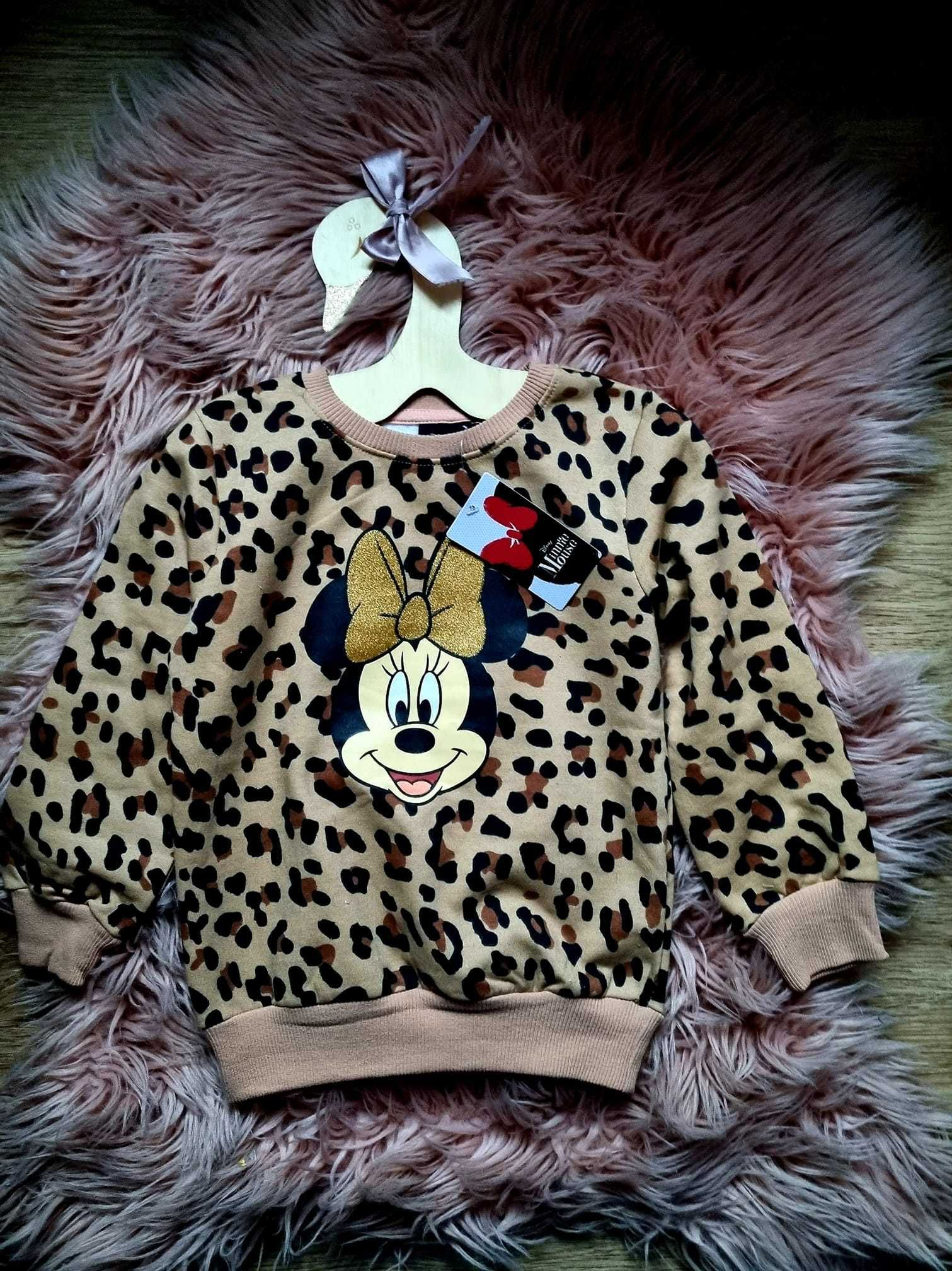 Nowa bluza Myszka MInnie panterka Disney 110