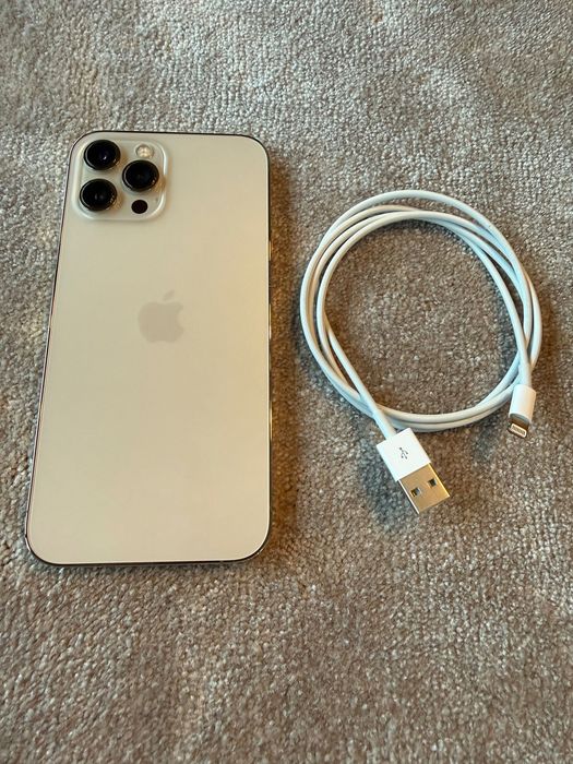 iPhone 12 Pro Max 128GB Dourado — Como novo